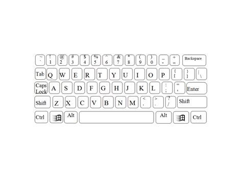 Keyboard Printable